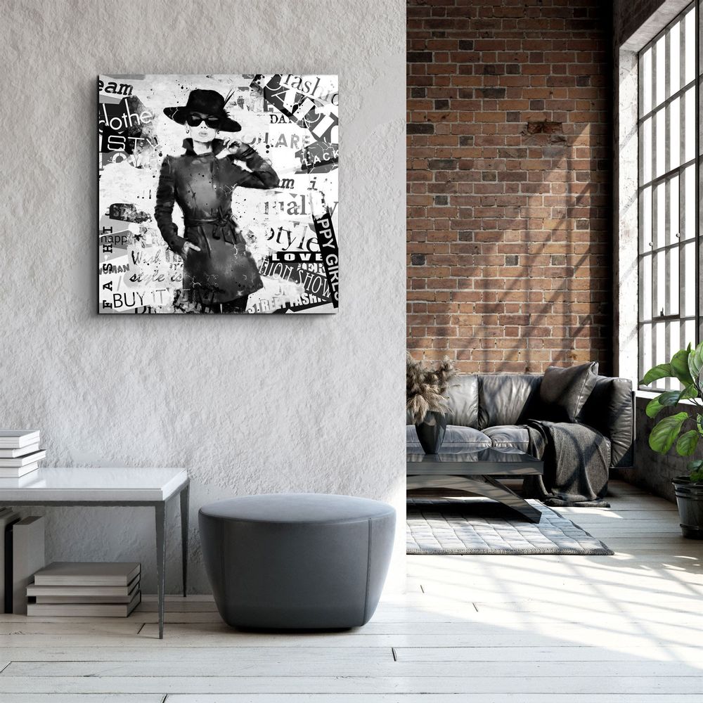 Autres décorations murales - ・"Meow (Cat)"・Glass Wall Art | Artdesigna Glass Printing Wall Arts. - ARTDESIGNA