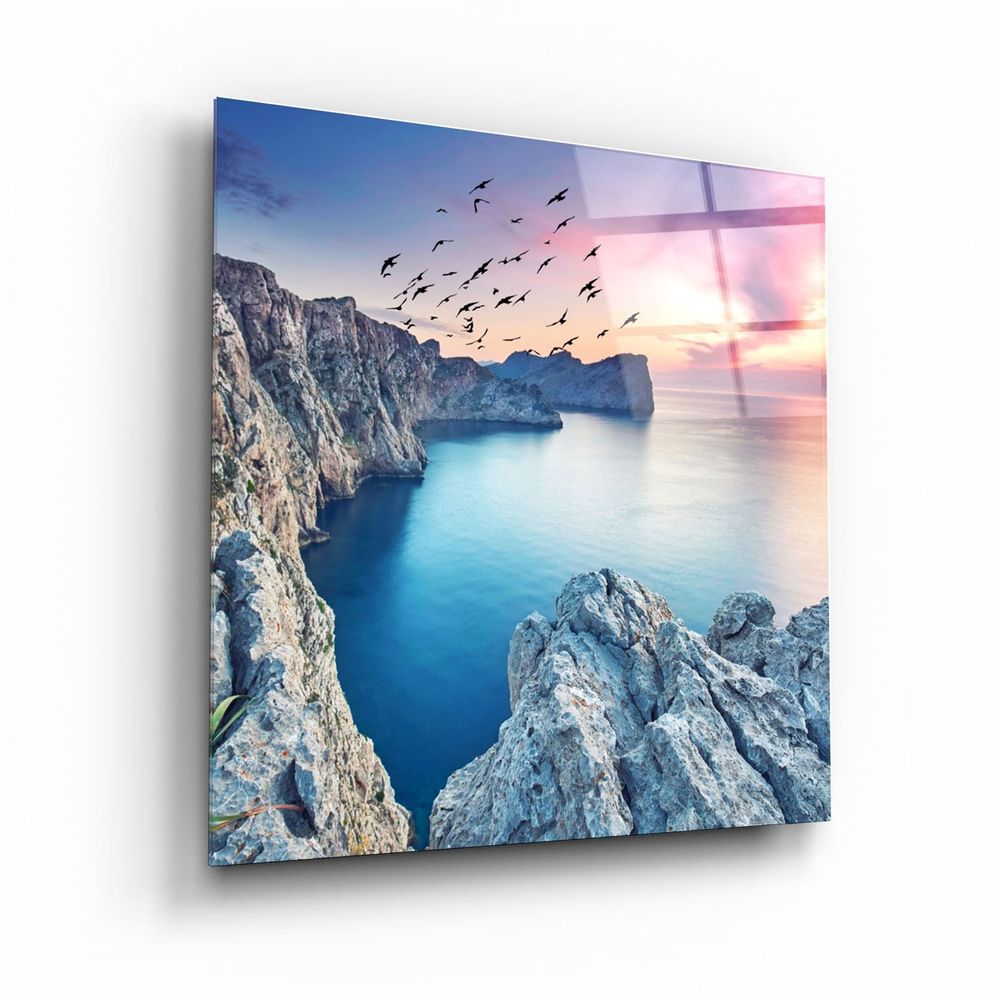 Autres décorations murales - ・"Quay"・Glass Wall Art | Artdesigna Glass Printing Wall Arts. - ARTDESIGNA