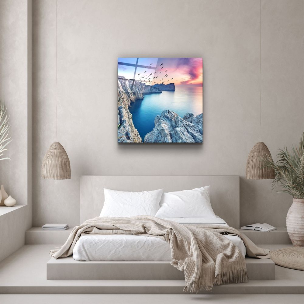 Autres décorations murales - ・"Quay"・Glass Wall Art | Artdesigna Glass Printing Wall Arts. - ARTDESIGNA