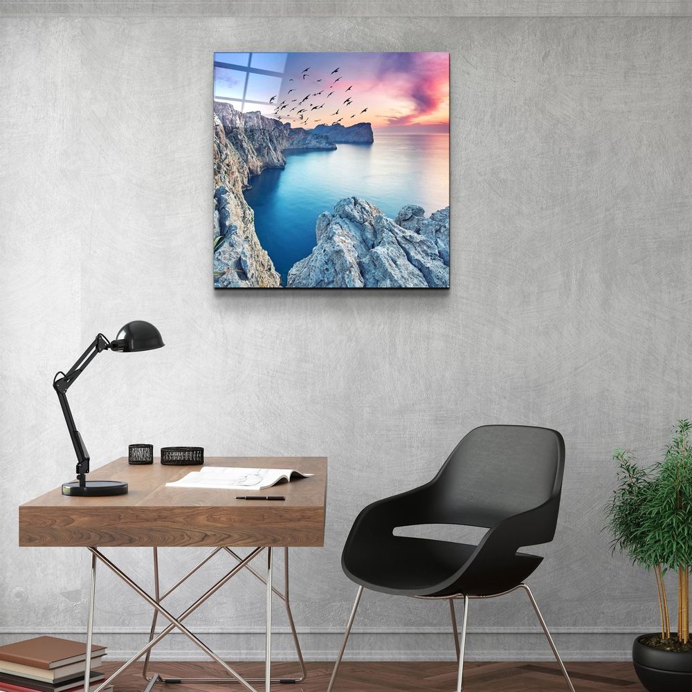 Autres décorations murales - ・"Quay"・Glass Wall Art | Artdesigna Glass Printing Wall Arts. - ARTDESIGNA