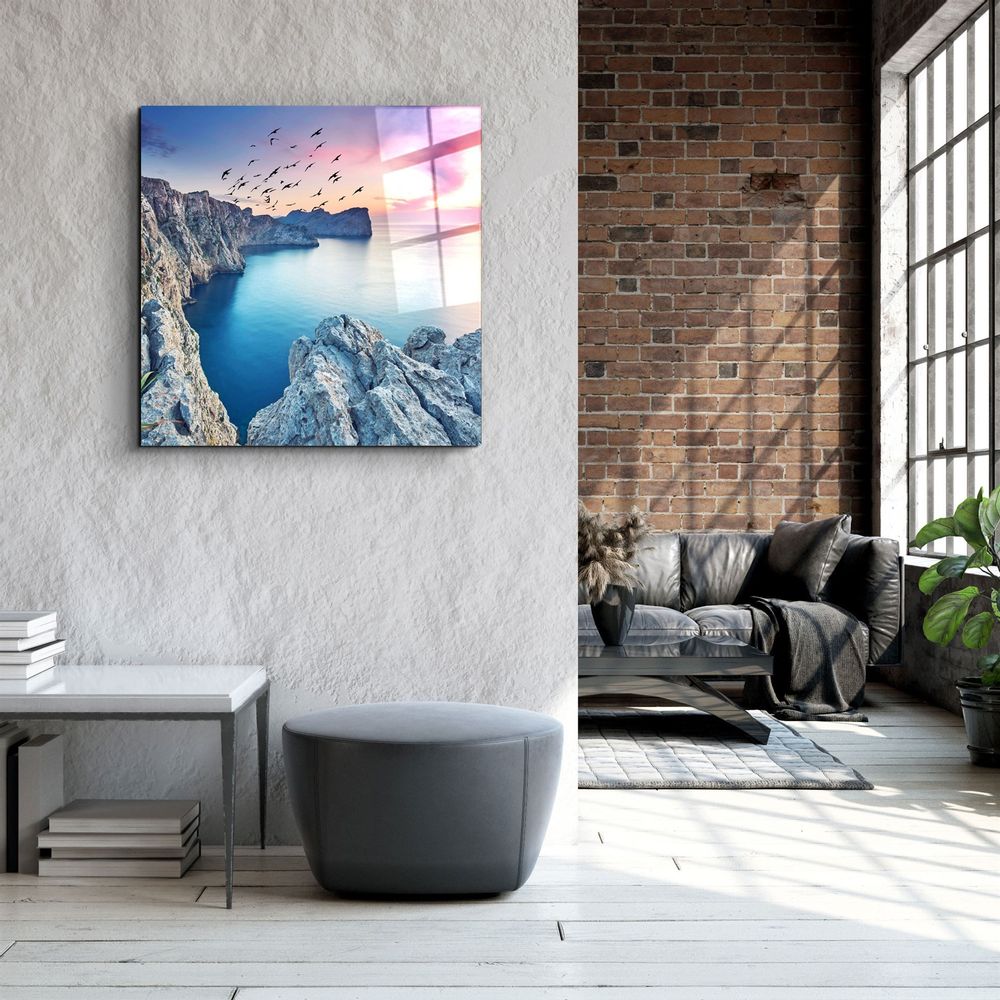 Autres décorations murales - ・"Quay"・Glass Wall Art | Artdesigna Glass Printing Wall Arts. - ARTDESIGNA