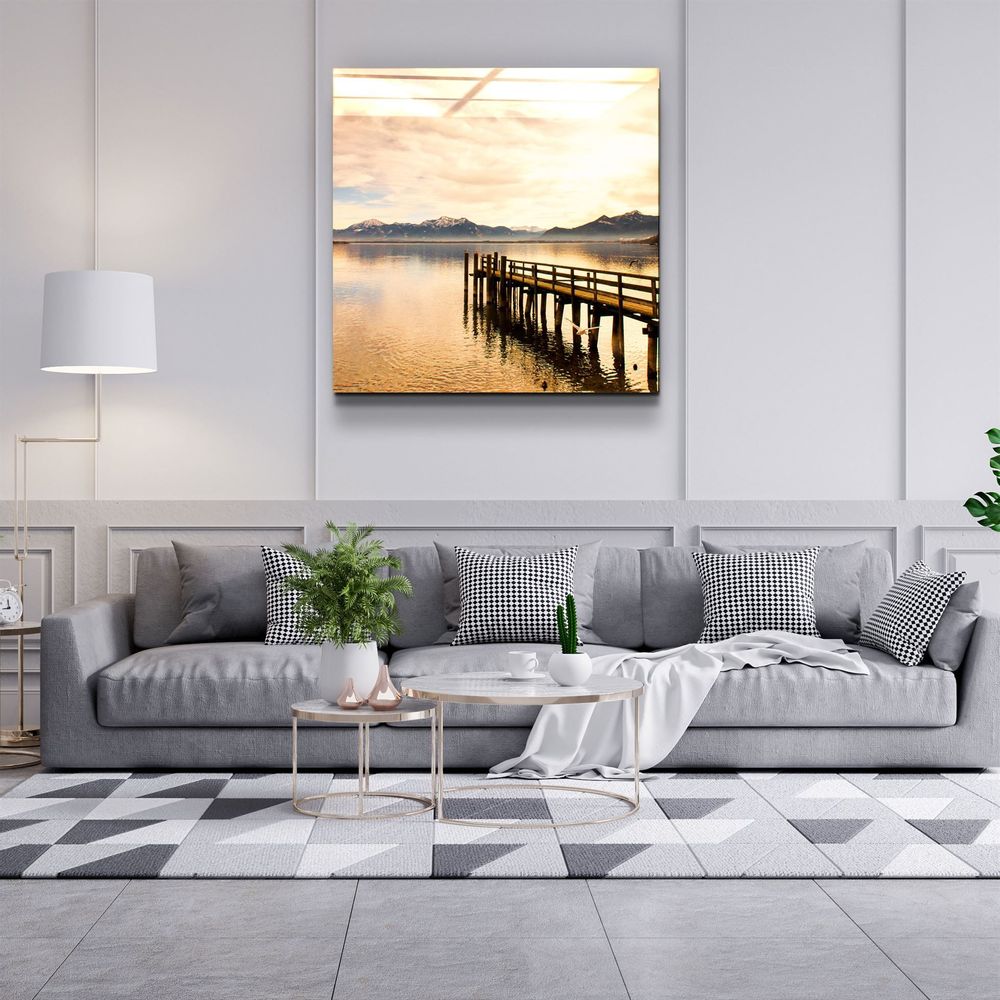 Autres décorations murales - ・"Quay"・Glass Wall Art | Artdesigna Glass Printing Wall Arts. - ARTDESIGNA