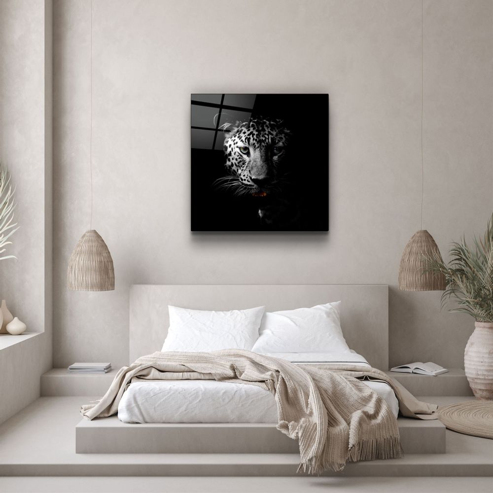 Other wall decoration - ・"Leopard"・Glass Wall Art | Artdesigna Glass Printing Wall Arts. - ARTDESIGNA