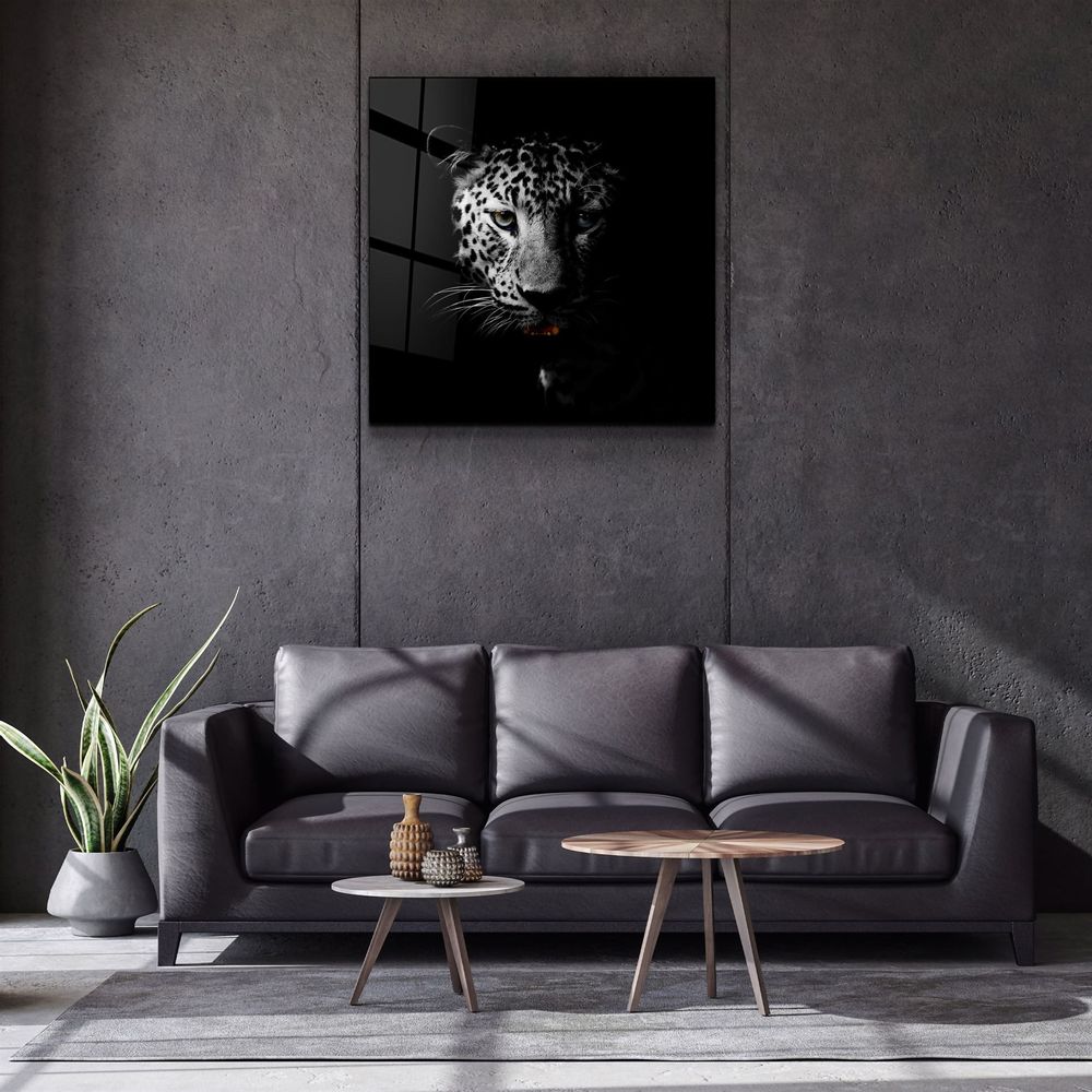 Other wall decoration - ・"Leopard"・Glass Wall Art | Artdesigna Glass Printing Wall Arts. - ARTDESIGNA