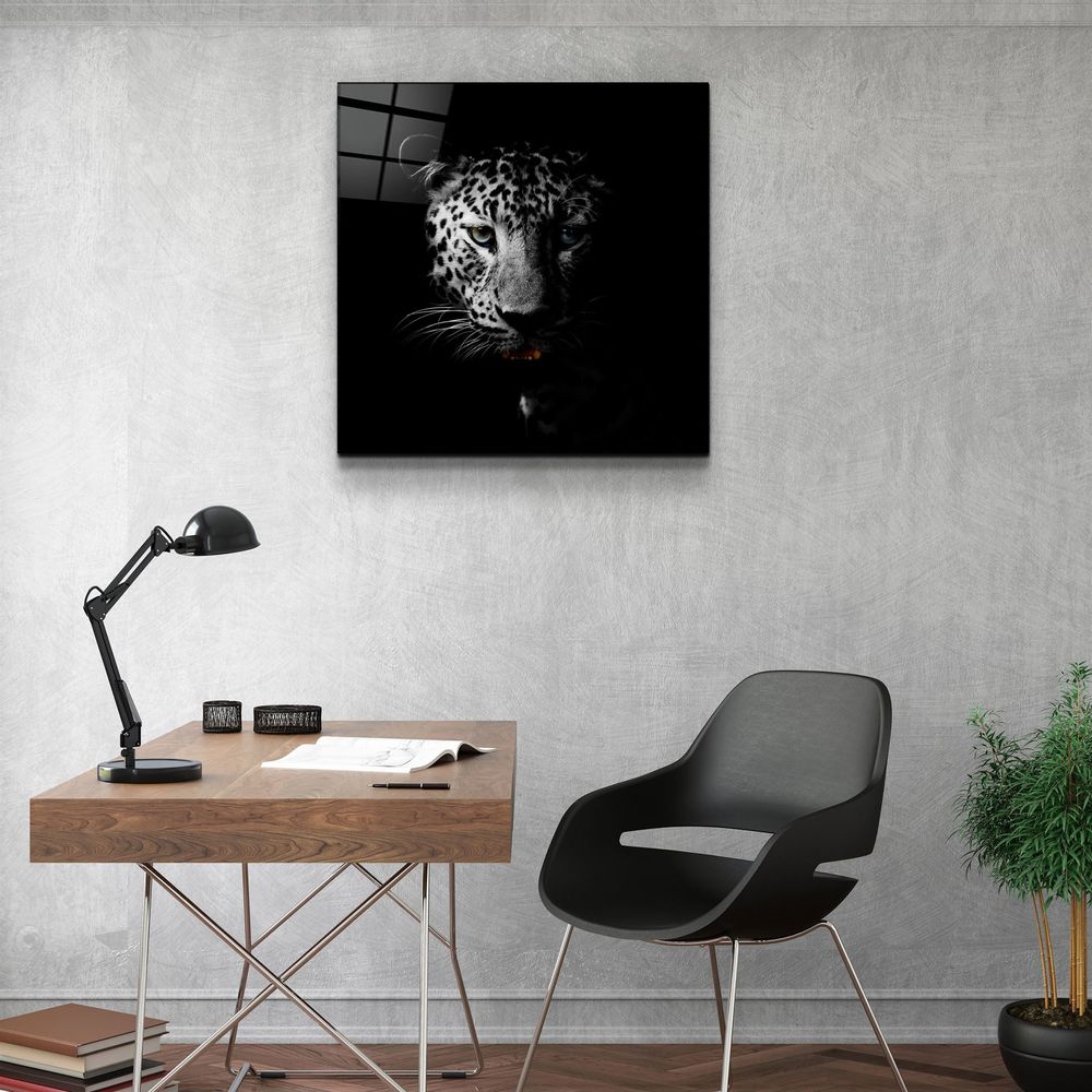 Other wall decoration - ・"Leopard"・Glass Wall Art | Artdesigna Glass Printing Wall Arts. - ARTDESIGNA