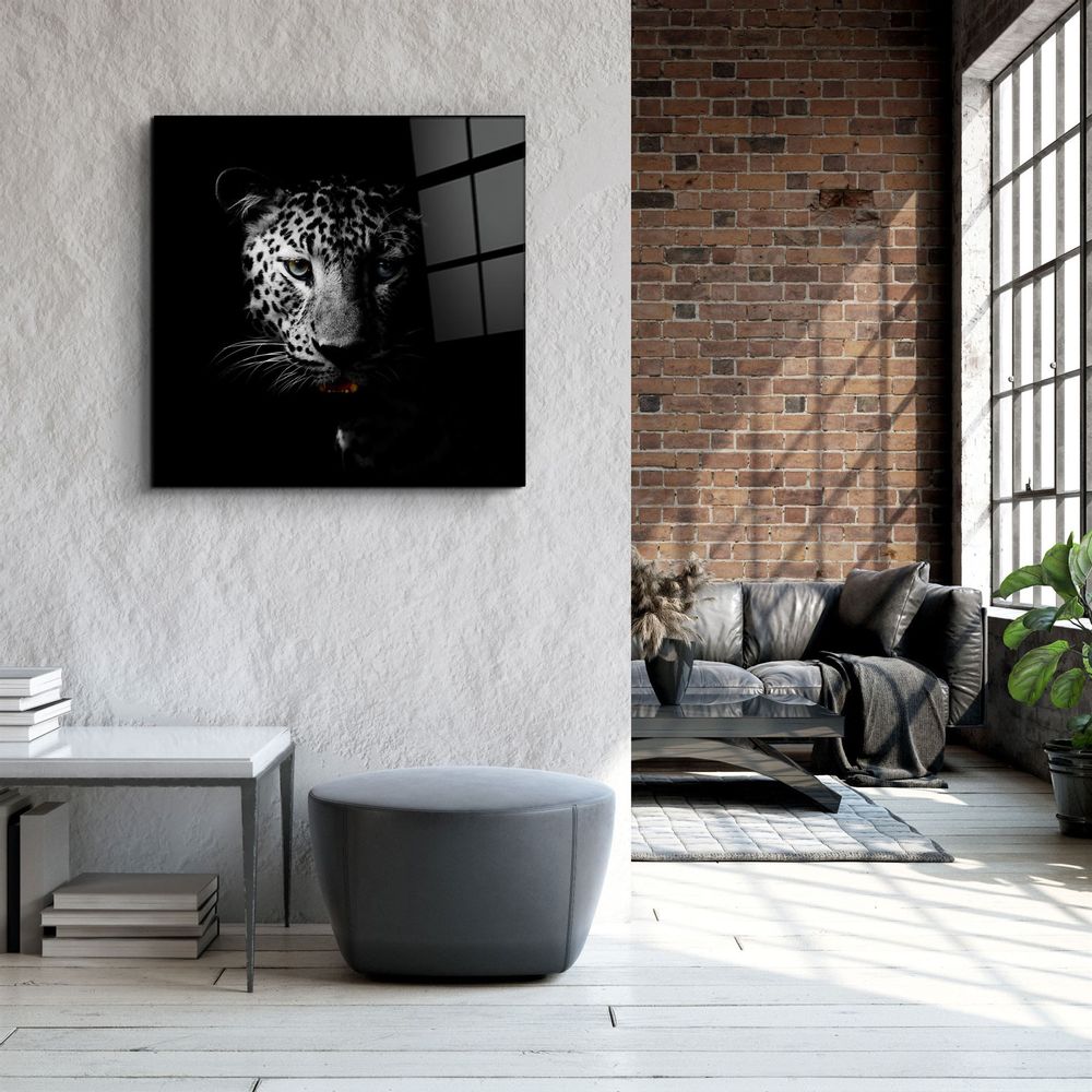 Other wall decoration - ・"Leopard"・Glass Wall Art | Artdesigna Glass Printing Wall Arts. - ARTDESIGNA