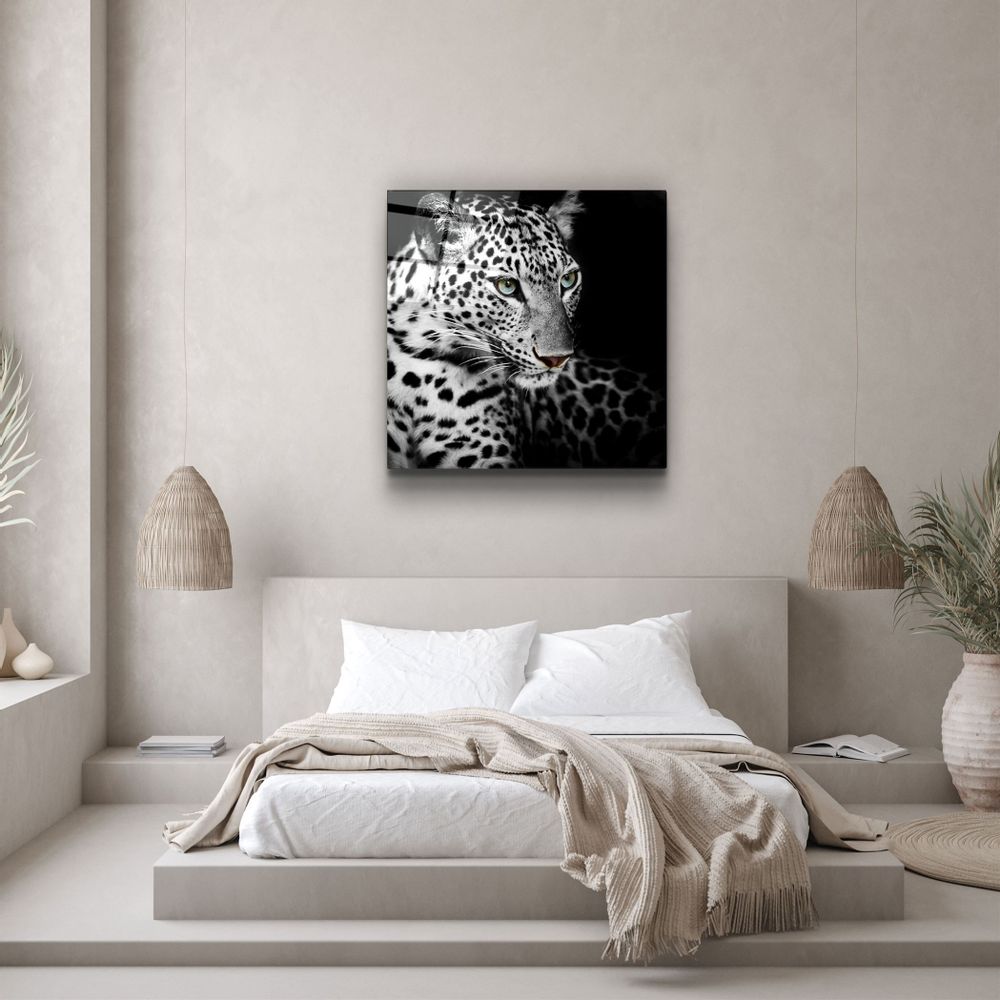 Autres décorations murales - ・"Leopard"・Glass Wall Art | Artdesigna Glass Printing Wall Arts. - ARTDESIGNA