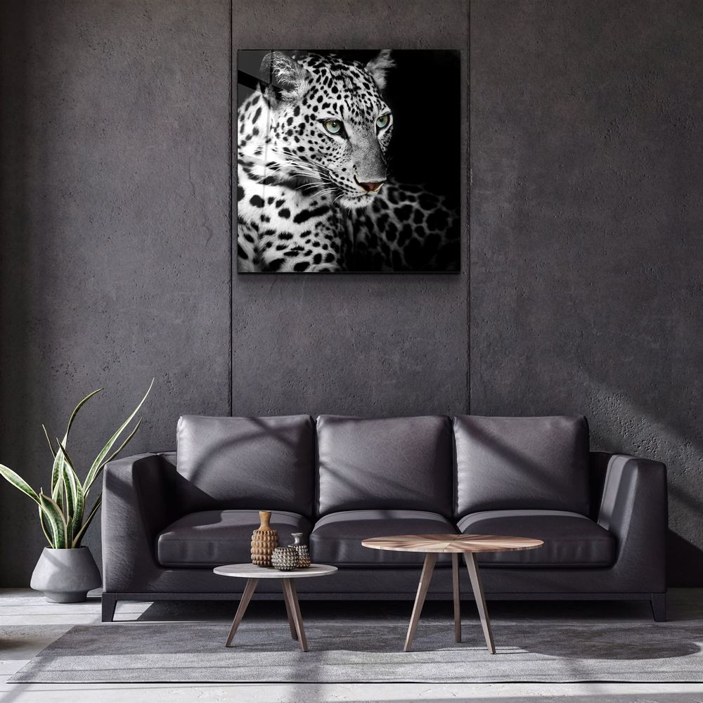 Autres décorations murales - ・"Leopard"・Glass Wall Art | Artdesigna Glass Printing Wall Arts. - ARTDESIGNA