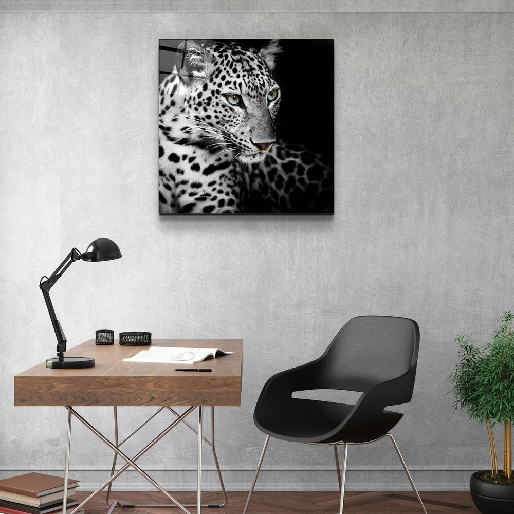 Autres décorations murales - ・"Leopard"・Glass Wall Art | Artdesigna Glass Printing Wall Arts. - ARTDESIGNA