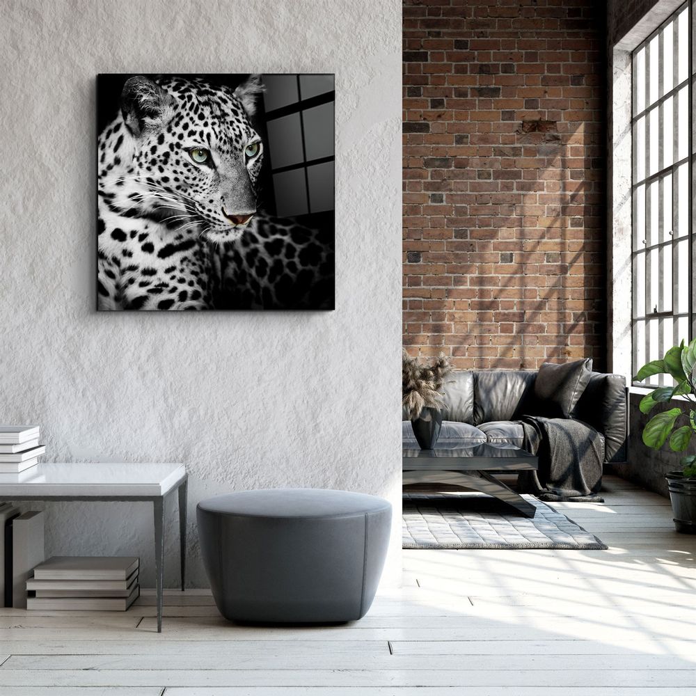 Autres décorations murales - ・"Leopard"・Glass Wall Art | Artdesigna Glass Printing Wall Arts. - ARTDESIGNA