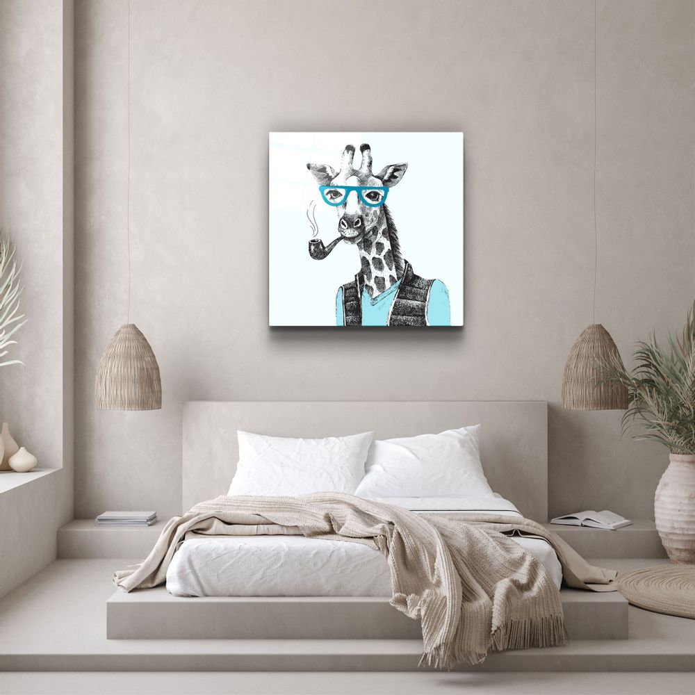 Autres décorations murales - ・"Monkey"・Glass Wall Art | Artdesigna Glass Printing Wall Arts. - ARTDESIGNA