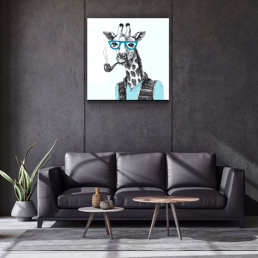 Autres décorations murales - ・"Monkey"・Glass Wall Art | Artdesigna Glass Printing Wall Arts. - ARTDESIGNA