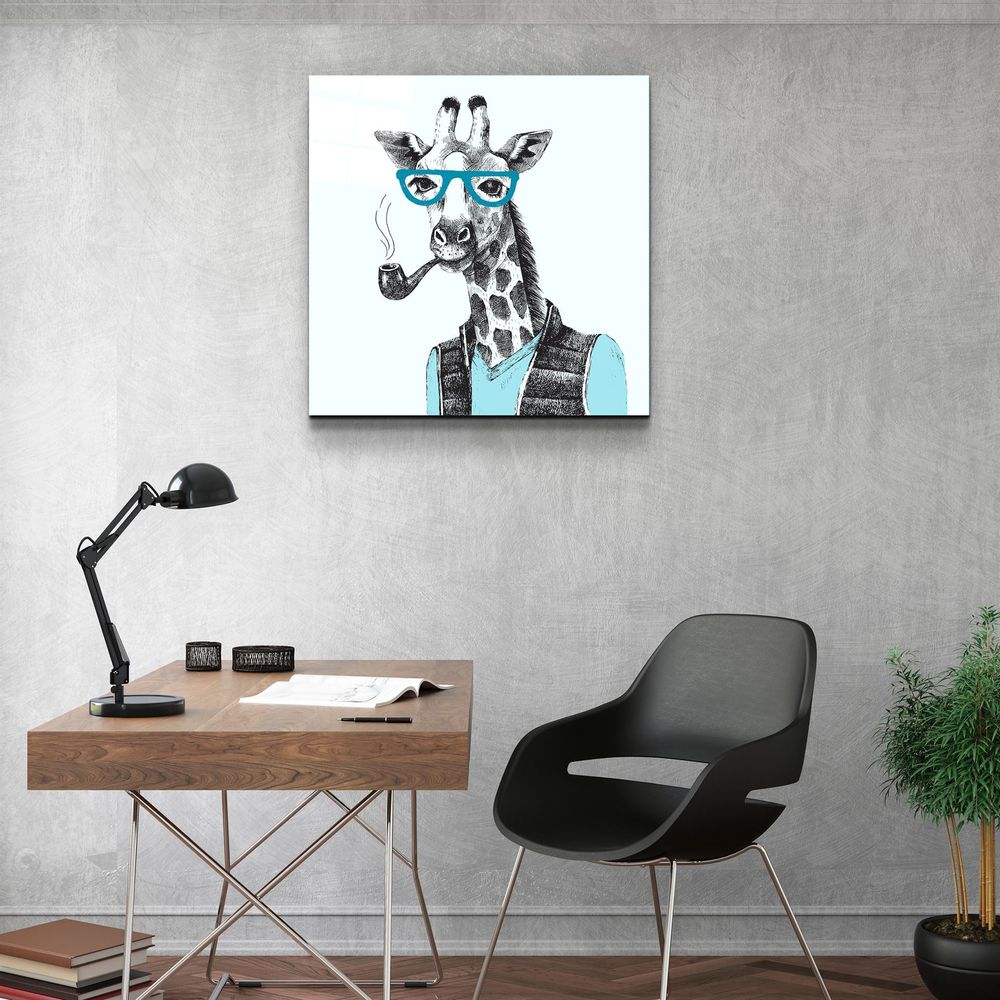 Autres décorations murales - ・"Monkey"・Glass Wall Art | Artdesigna Glass Printing Wall Arts. - ARTDESIGNA
