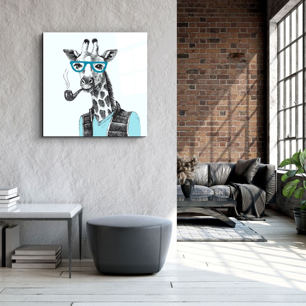Autres décorations murales - ・"Monkey"・Glass Wall Art | Artdesigna Glass Printing Wall Arts. - ARTDESIGNA