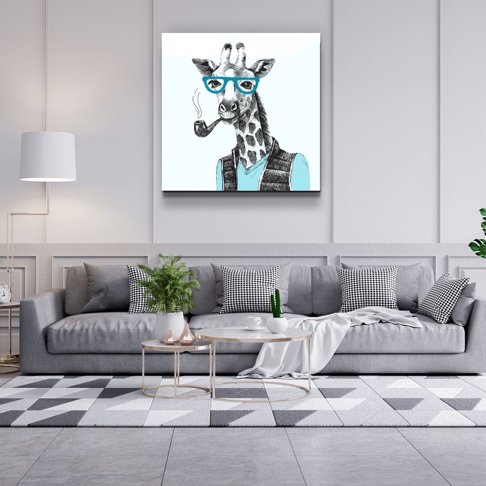 Autres décorations murales - ・"Monkey"・Glass Wall Art | Artdesigna Glass Printing Wall Arts. - ARTDESIGNA