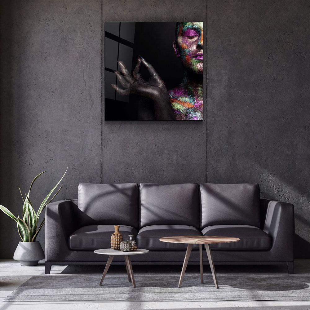 Autres décorations murales - ・"Leopard"・Glass Wall Art | Artdesigna Glass Printing Wall Arts. - ARTDESIGNA