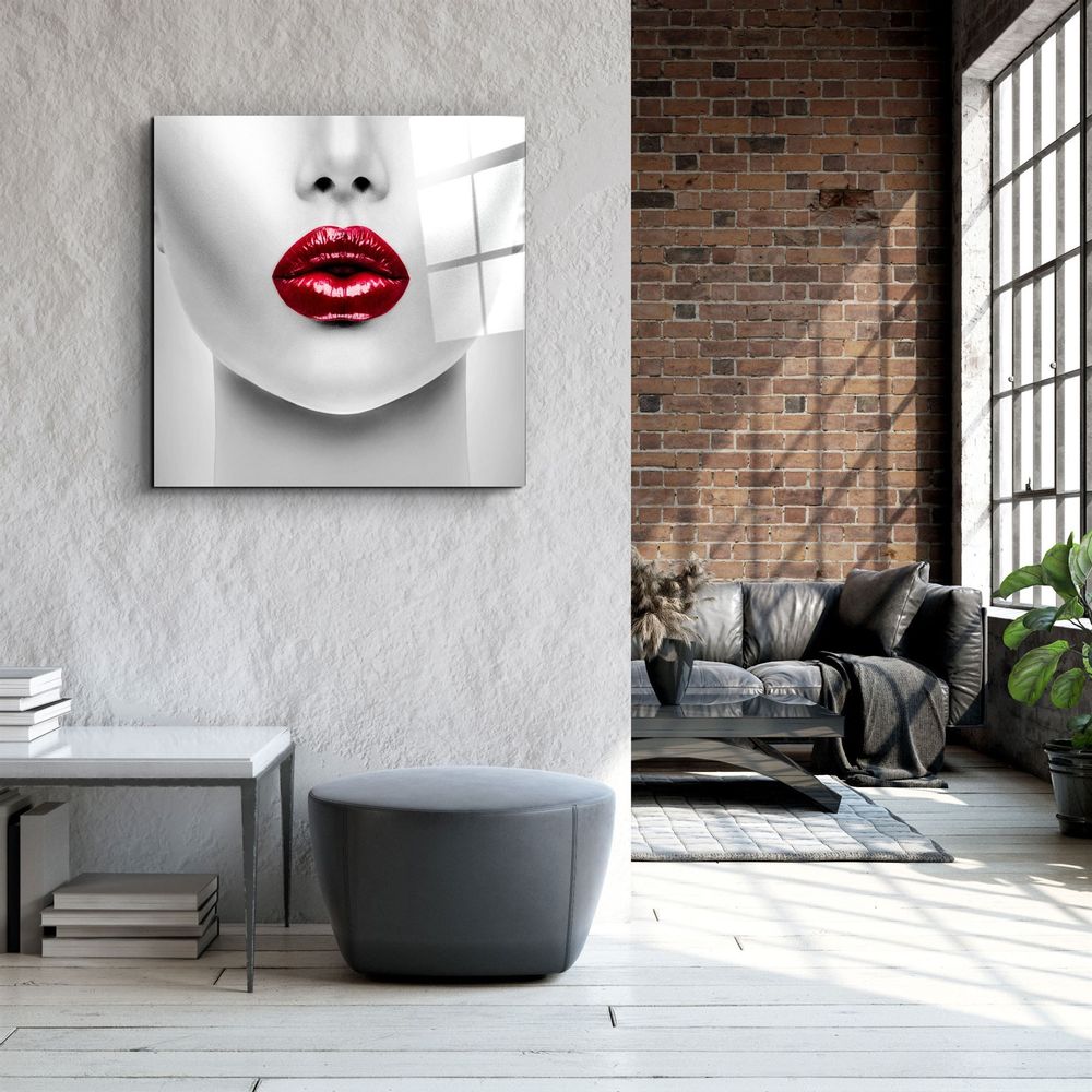 Other wall decoration - ・"Purple Flower"・Glass Wall Art | Artdesigna Glass Printing Wall Arts. - ARTDESIGNA