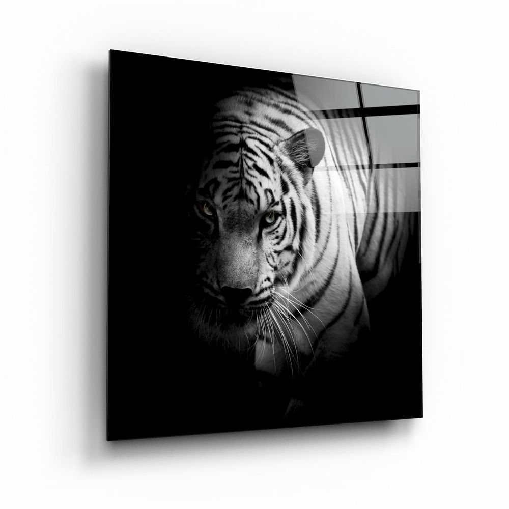 Other wall decoration - ・"Purple Damask"・Glass Wall Art | Artdesigna Glass Printing Wall Arts. - ARTDESIGNA