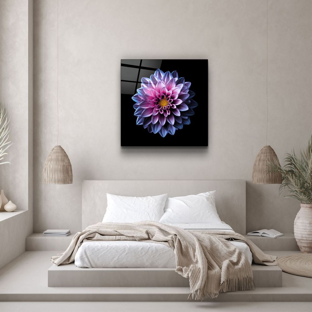 Autres décorations murales - ・"Pink rose"・Glass Wall Art | Artdesigna Glass Printing Wall Arts. - ARTDESIGNA