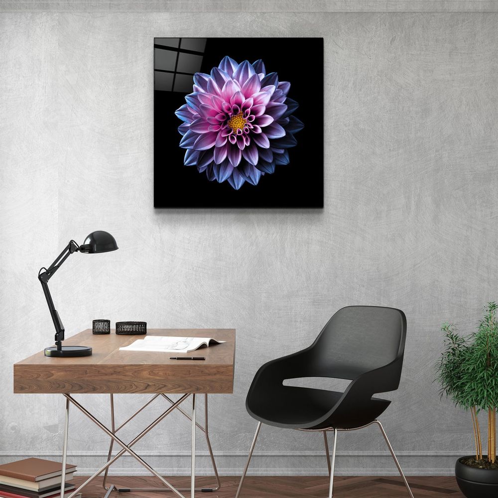 Autres décorations murales - ・"Pink rose"・Glass Wall Art | Artdesigna Glass Printing Wall Arts. - ARTDESIGNA