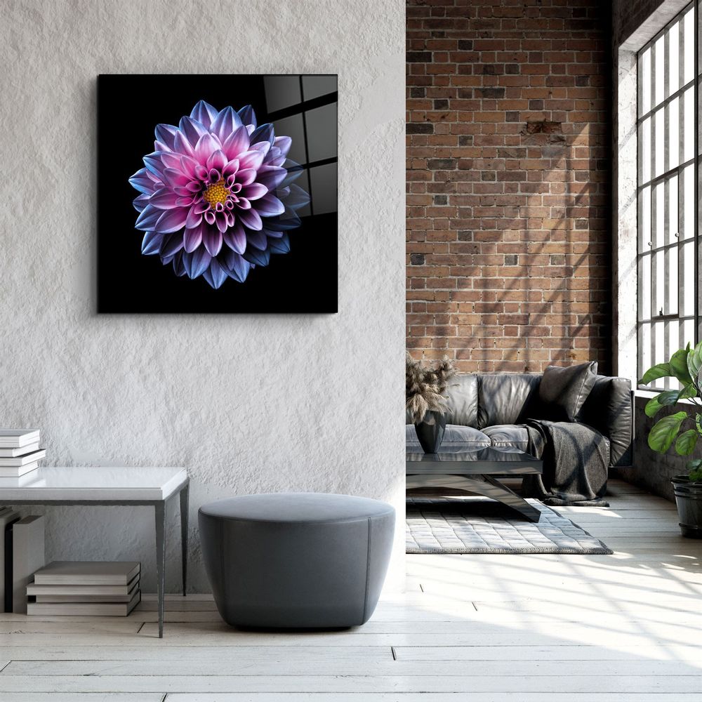 Autres décorations murales - ・"Pink rose"・Glass Wall Art | Artdesigna Glass Printing Wall Arts. - ARTDESIGNA
