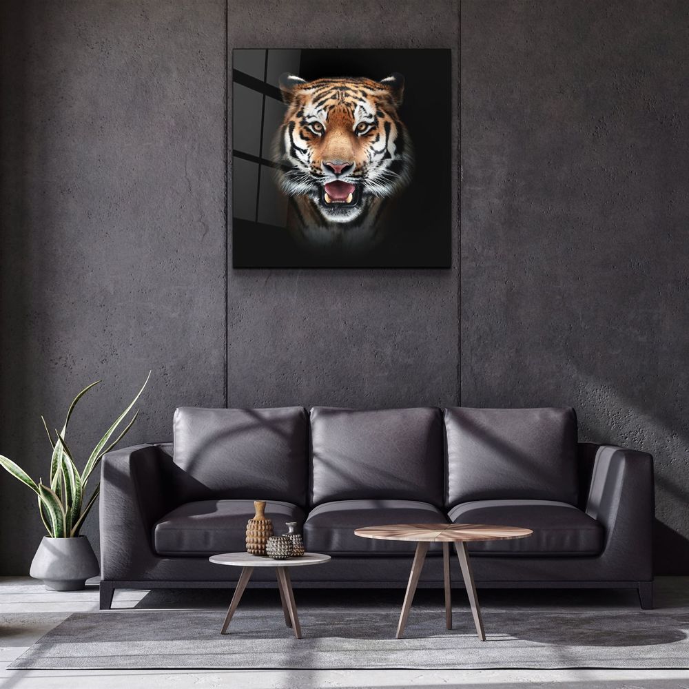 Autres décorations murales - ・"Giraffe"・Glass Wall Art | Artdesigna Glass Printing Wall Arts. - ARTDESIGNA