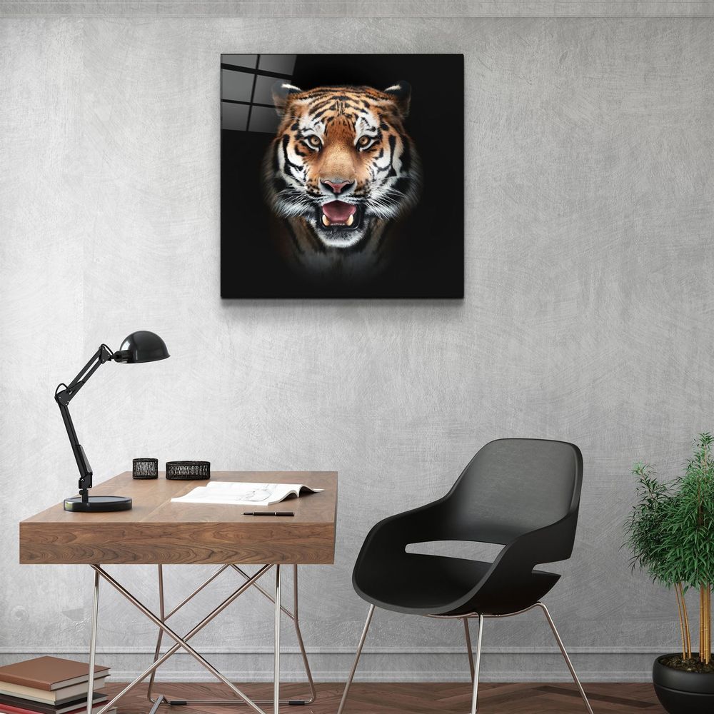 Autres décorations murales - ・"Giraffe"・Glass Wall Art | Artdesigna Glass Printing Wall Arts. - ARTDESIGNA