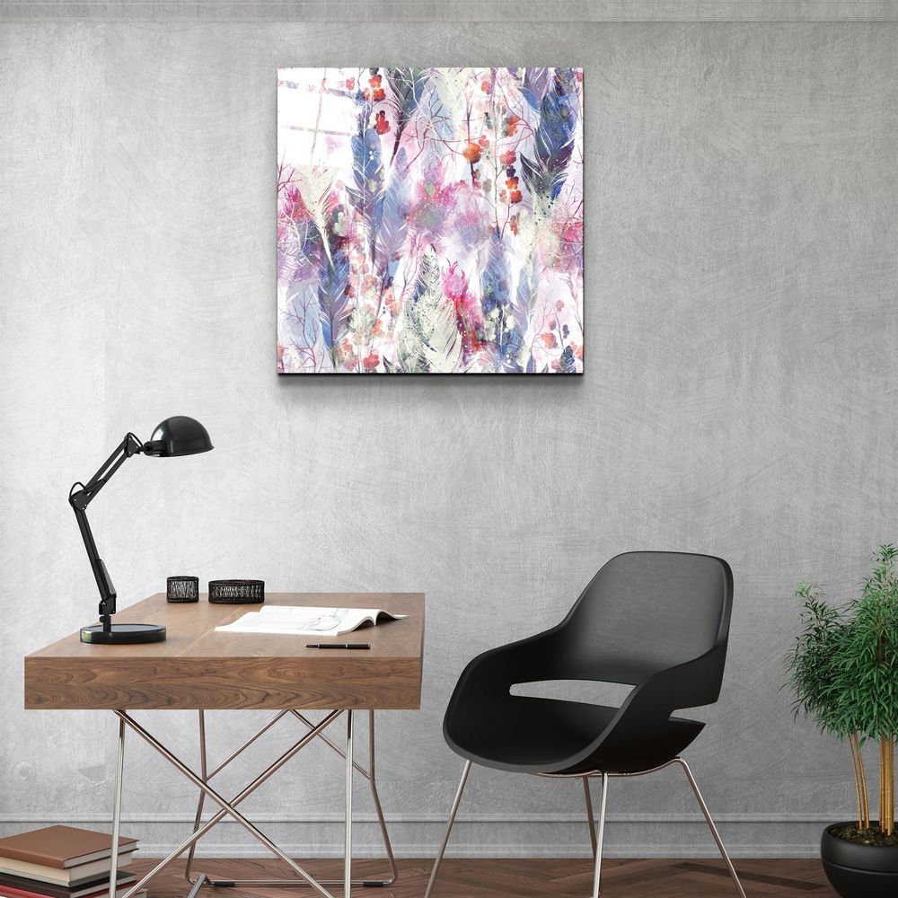 Other wall decoration - ・"Tropical Leaves"・Glass Wall Art | Artdesigna Glass Printing Wall Arts. - ARTDESIGNA