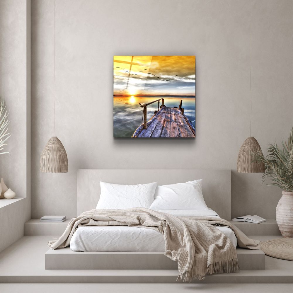Other wall decoration - ・"Running Horse"・Glass Wall Art | Artdesigna Glass Printing Wall Arts. - ARTDESIGNA
