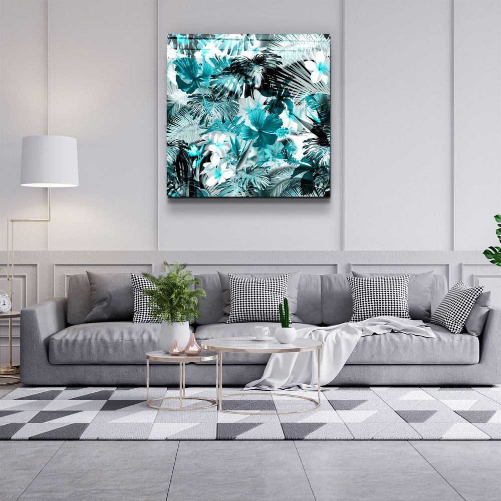 Autres décorations murales - ・"Flower"・Glass Wall Art | Artdesigna Glass Printing Wall Arts. - ARTDESIGNA