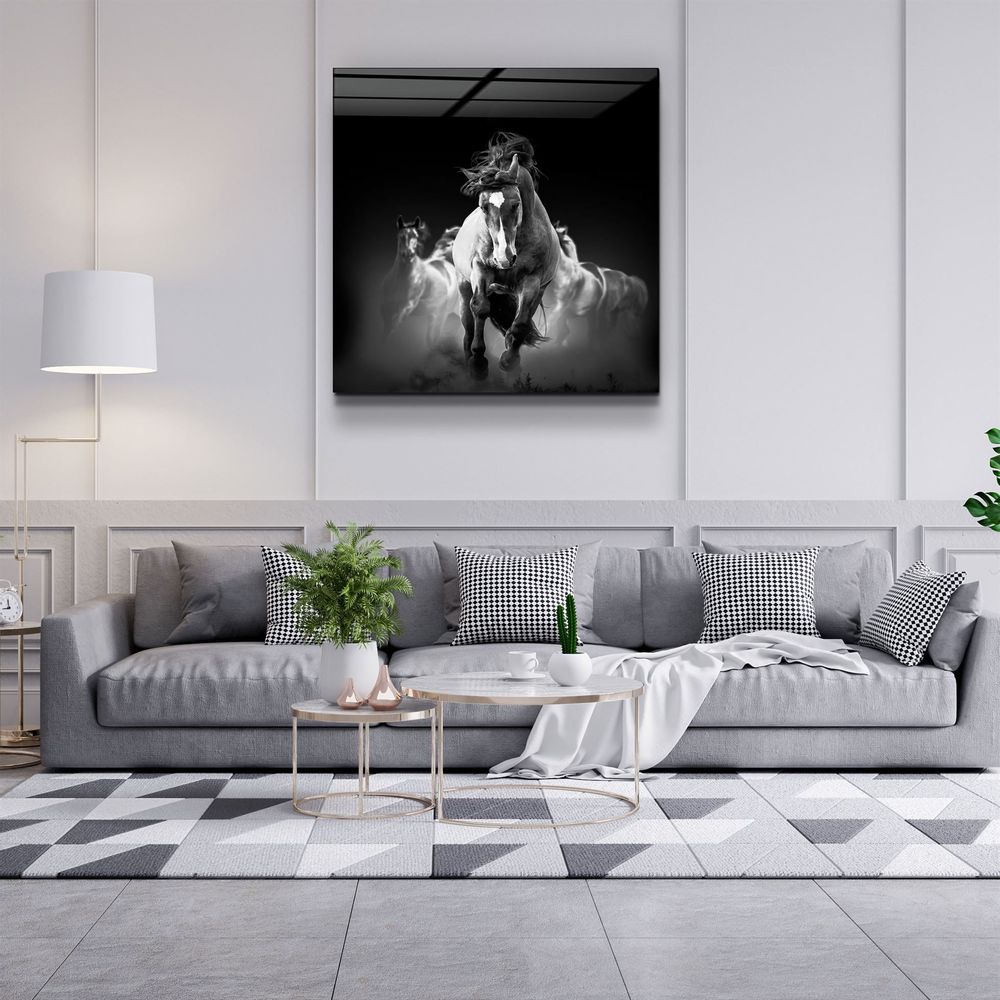 Other wall decoration - ・"Girl with Red Umbrella"・Glass Wall Art | Artdesigna Glass Printing Wall Arts. - ARTDESIGNA