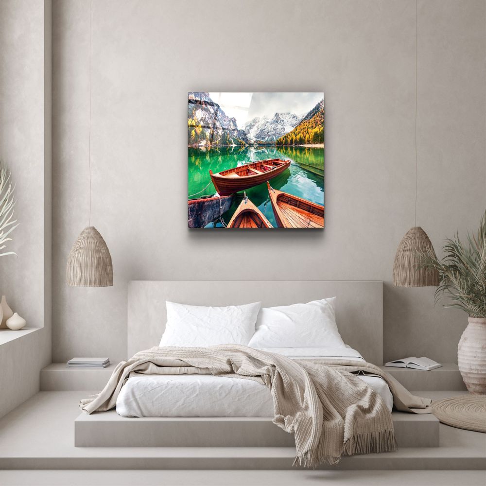 Autres décorations murales - ・"Giraffe"・Glass Wall Art | Artdesigna Glass Printing Wall Arts. - ARTDESIGNA