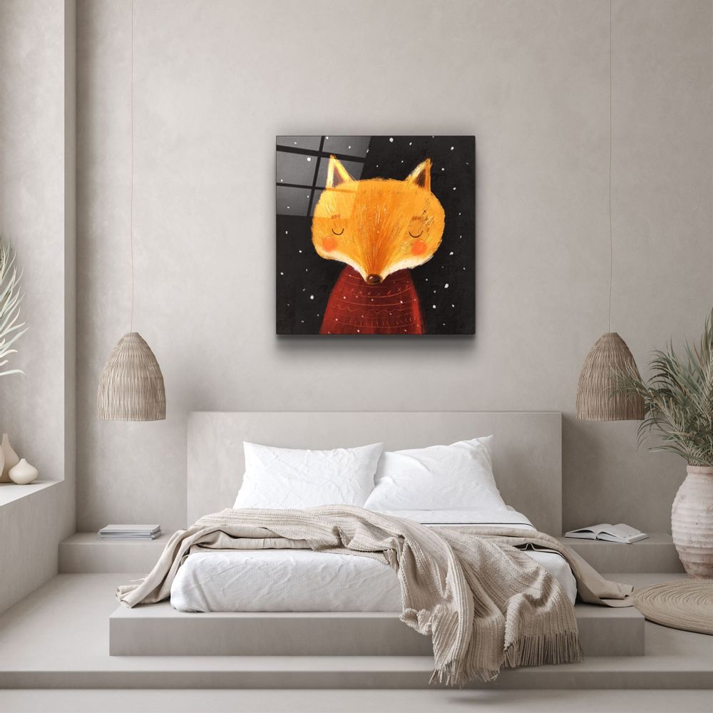 Other wall decoration - ・"Blue Flower"・Glass Wall Art | Artdesigna Glass Printing Wall Arts. - ARTDESIGNA