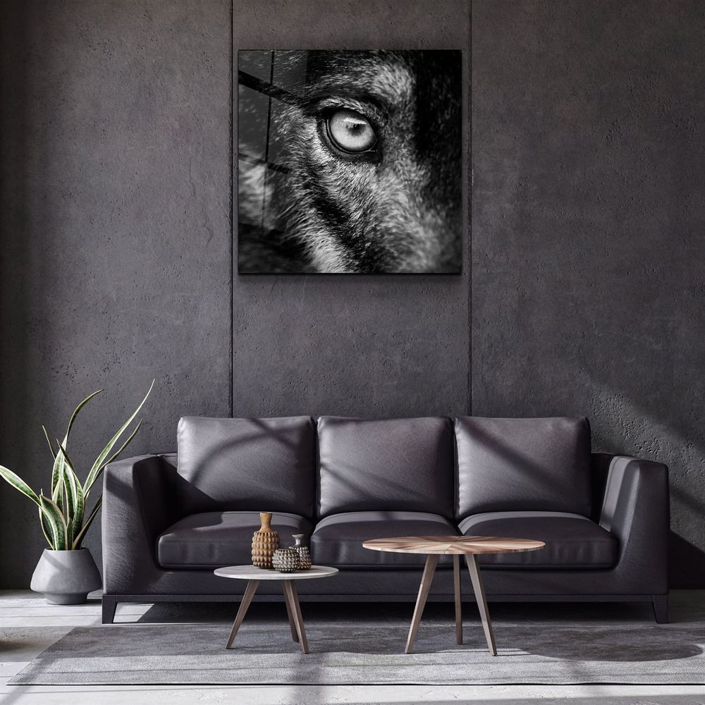 Other wall decoration - ・"Schwarz"・Glass Wall Art | Artdesigna Glass Printing Wall Arts. - ARTDESIGNA