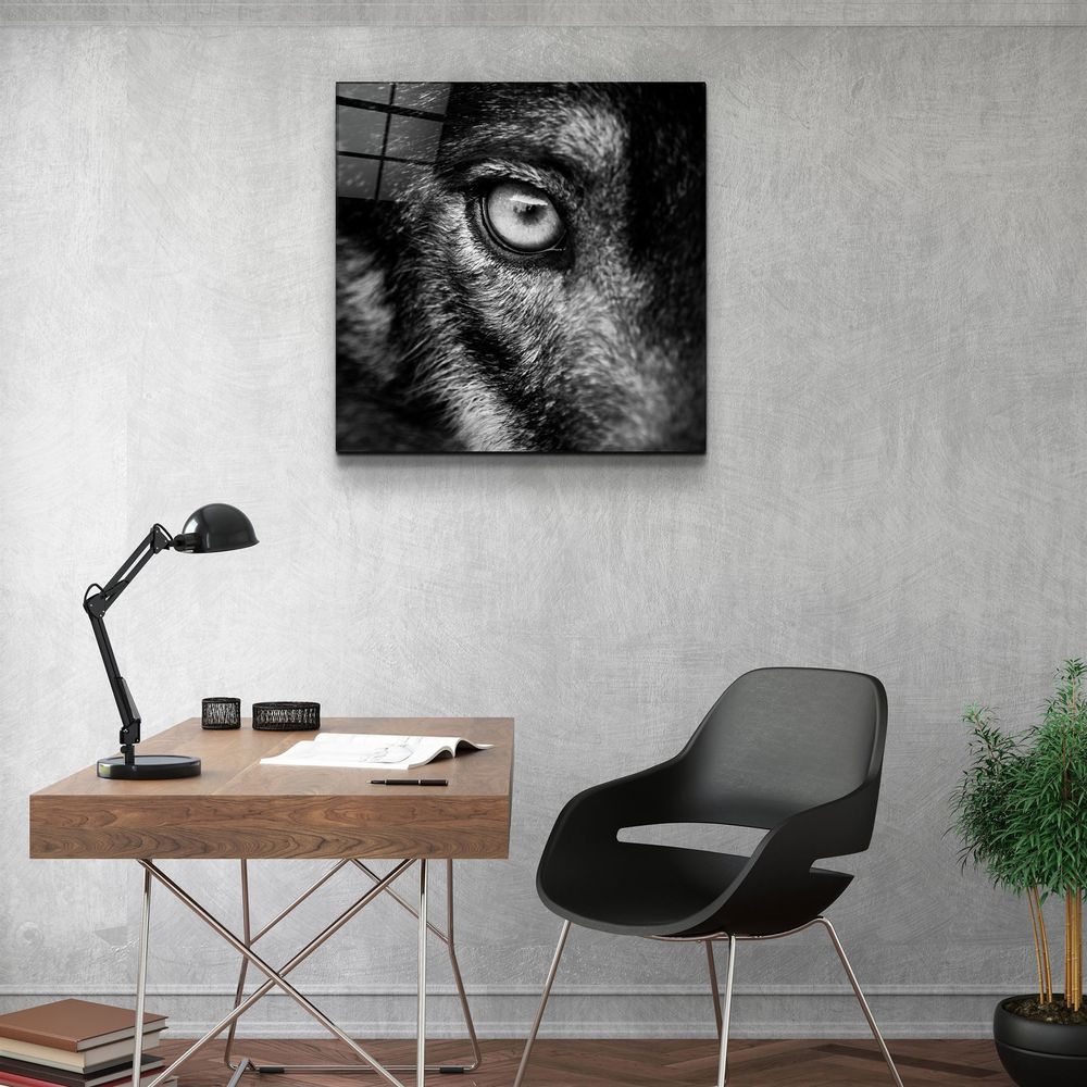 Other wall decoration - ・"Schwarz"・Glass Wall Art | Artdesigna Glass Printing Wall Arts. - ARTDESIGNA