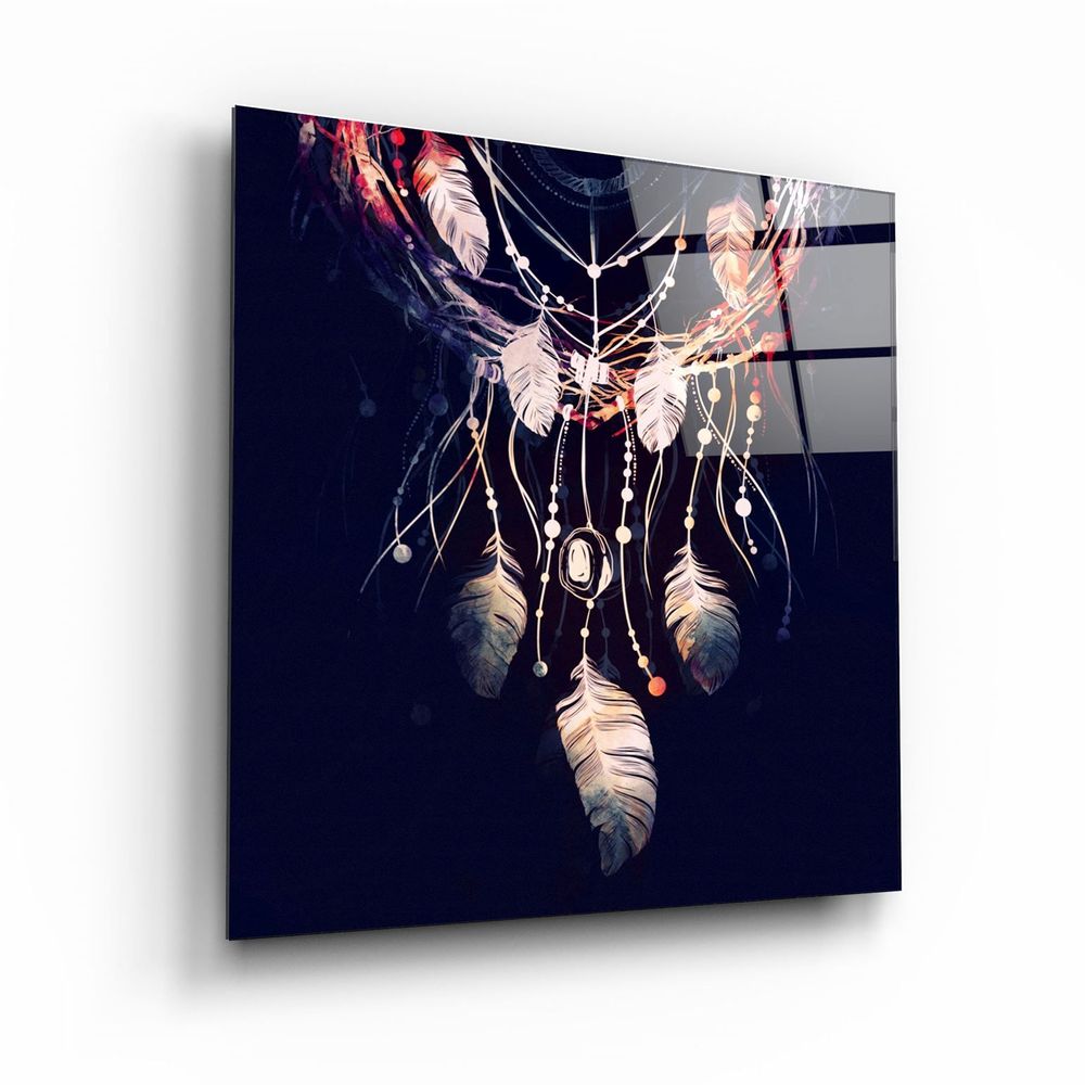 Autres décorations murales - ."Pastel Abstract 1". Glass Wall Art | Artdesigna Glass Printing Wall Arts. - ARTDESIGNA