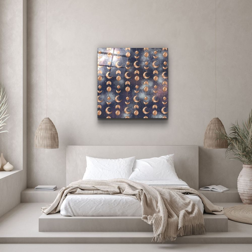 Autres décorations murales - ."Pastel Abstract 2". Glass Wall Art | Artdesigna Glass Printing Wall Arts. - ARTDESIGNA