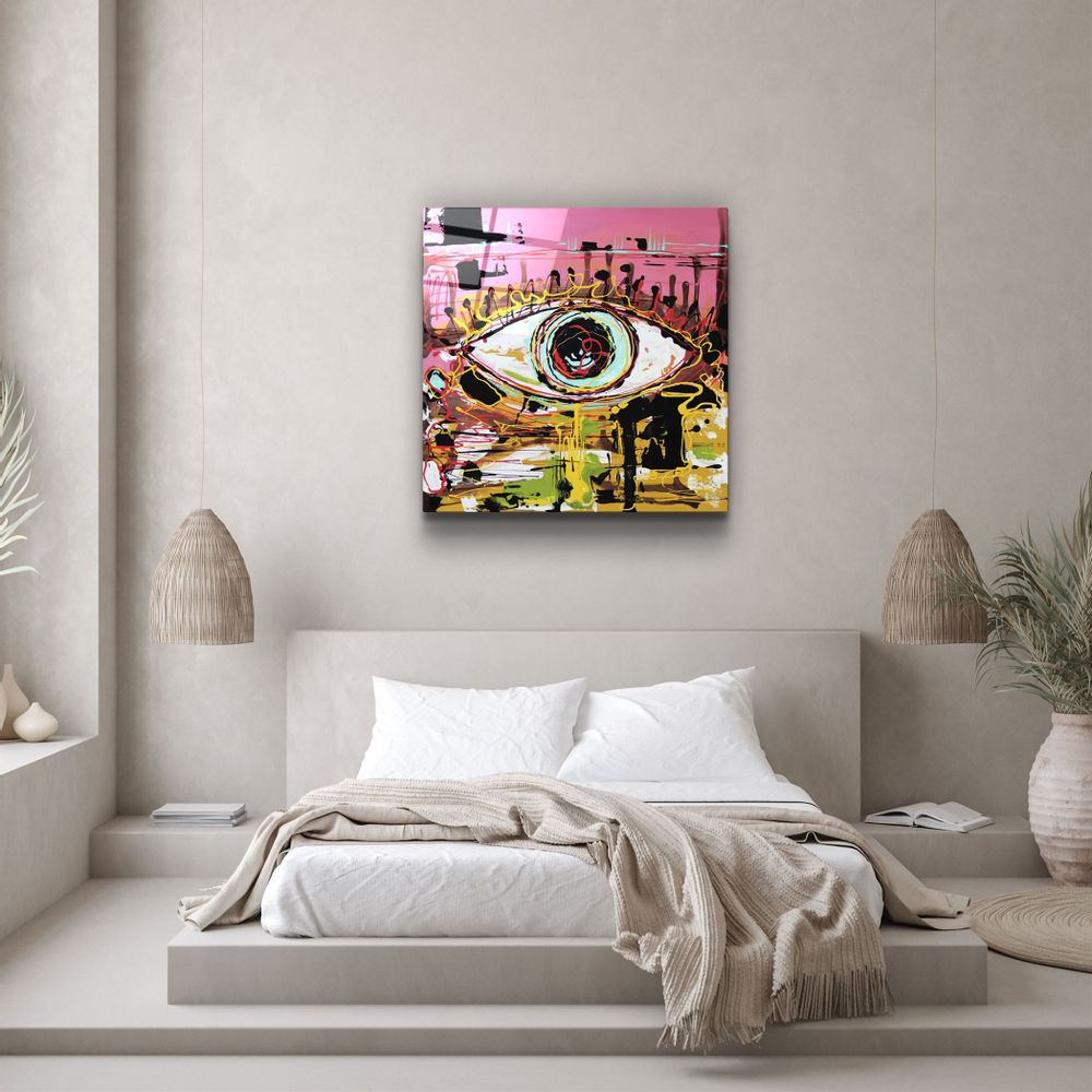 Other wall decoration - ・"Eye Abstract"・Glass Wall Art | Artdesigna Glass Printing Wall Arts. - ARTDESIGNA