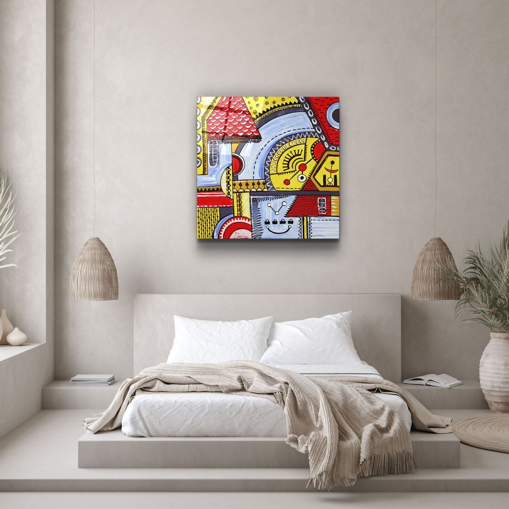 Autres décorations murales - ・"Tikkaa"・Glass Wall Art | Artdesigna Glass Printing Wall Arts. - ARTDESIGNA