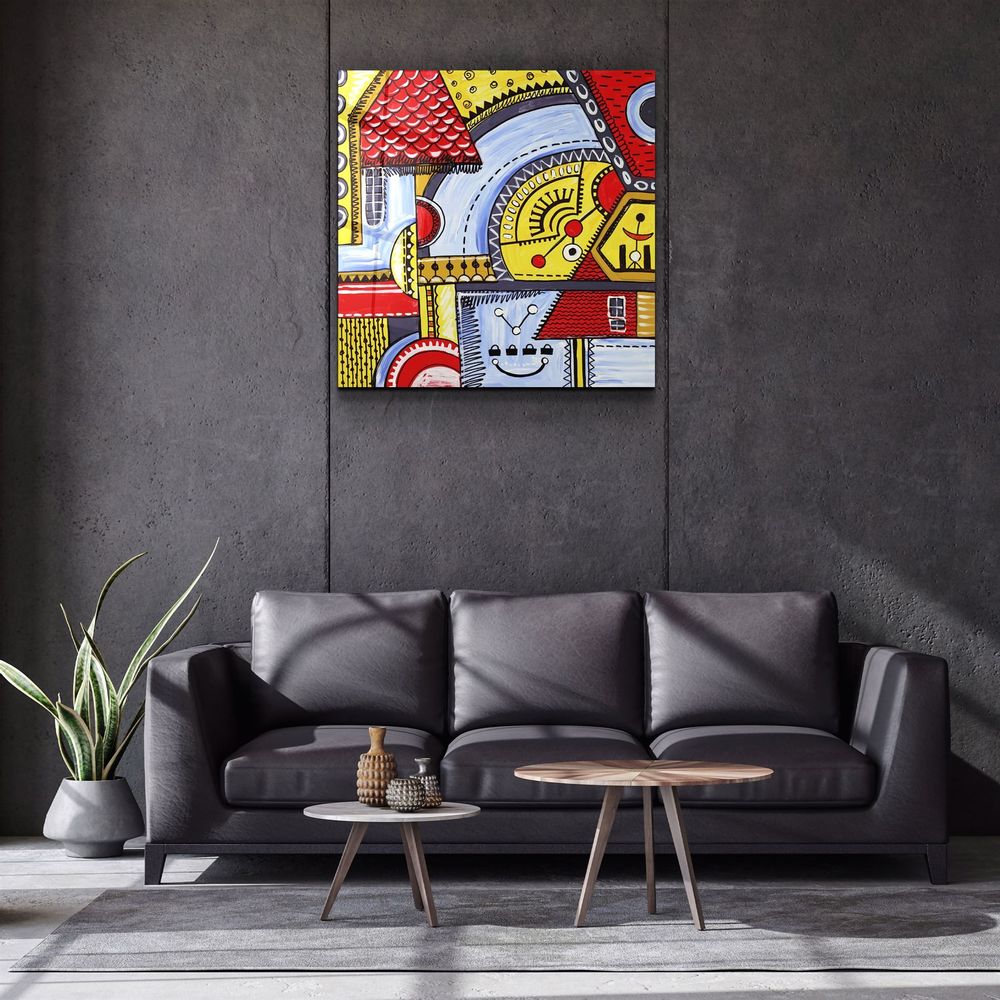 Autres décorations murales - ・"Tikkaa"・Glass Wall Art | Artdesigna Glass Printing Wall Arts. - ARTDESIGNA