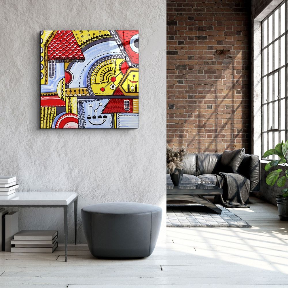 Autres décorations murales - ・"Tikkaa"・Glass Wall Art | Artdesigna Glass Printing Wall Arts. - ARTDESIGNA