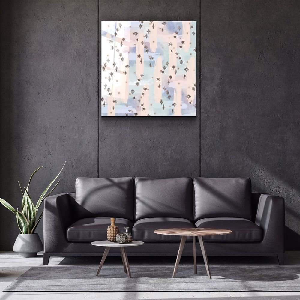 Other wall decoration - ."Pastel Abstract 6". Glass Wall Art | Artdesigna Glass Printing Wall Arts. - ARTDESIGNA