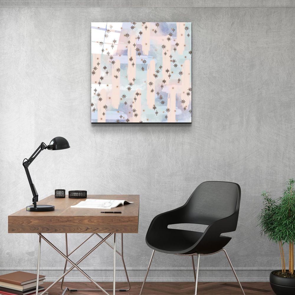 Other wall decoration - ."Pastel Abstract 6". Glass Wall Art | Artdesigna Glass Printing Wall Arts. - ARTDESIGNA