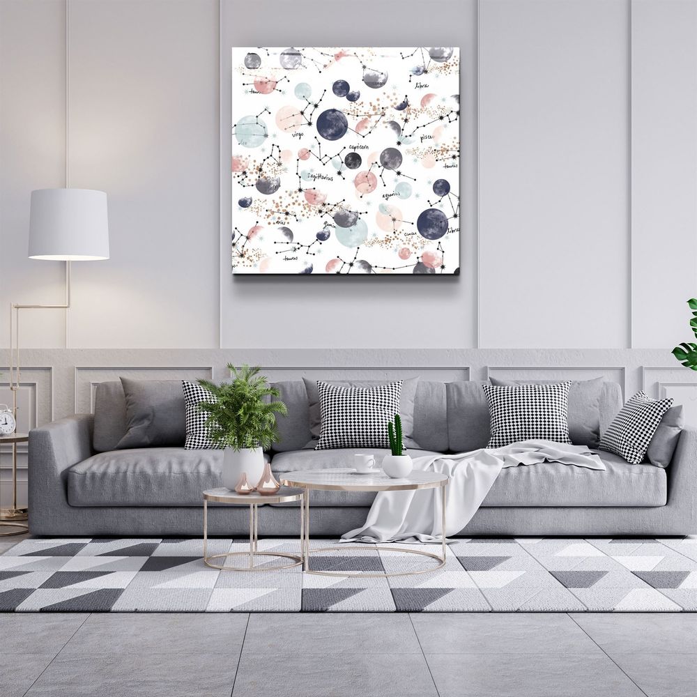 Other wall decoration - ."Pastel Abstract 7". Glass Wall Art | Artdesigna Glass Printing Wall Arts. - ARTDESIGNA
