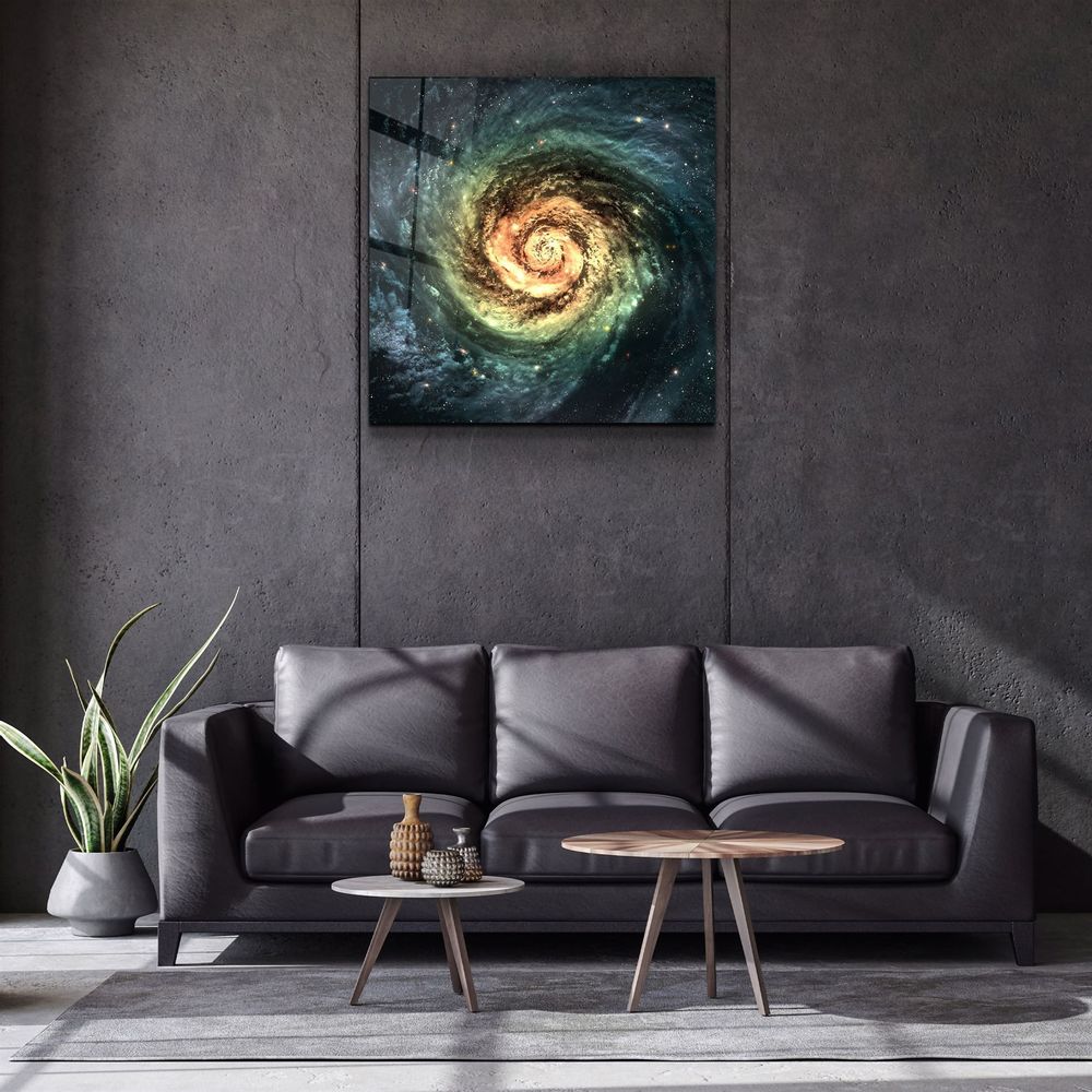 Other wall decoration - ・"In the Space-1"・Glass Wall Art | Artdesigna Glass Printing Wall Arts. - ARTDESIGNA