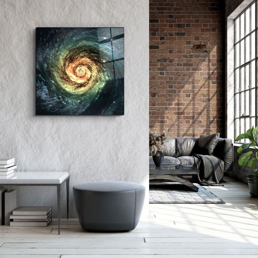 Other wall decoration - ・"In the Space-1"・Glass Wall Art | Artdesigna Glass Printing Wall Arts. - ARTDESIGNA