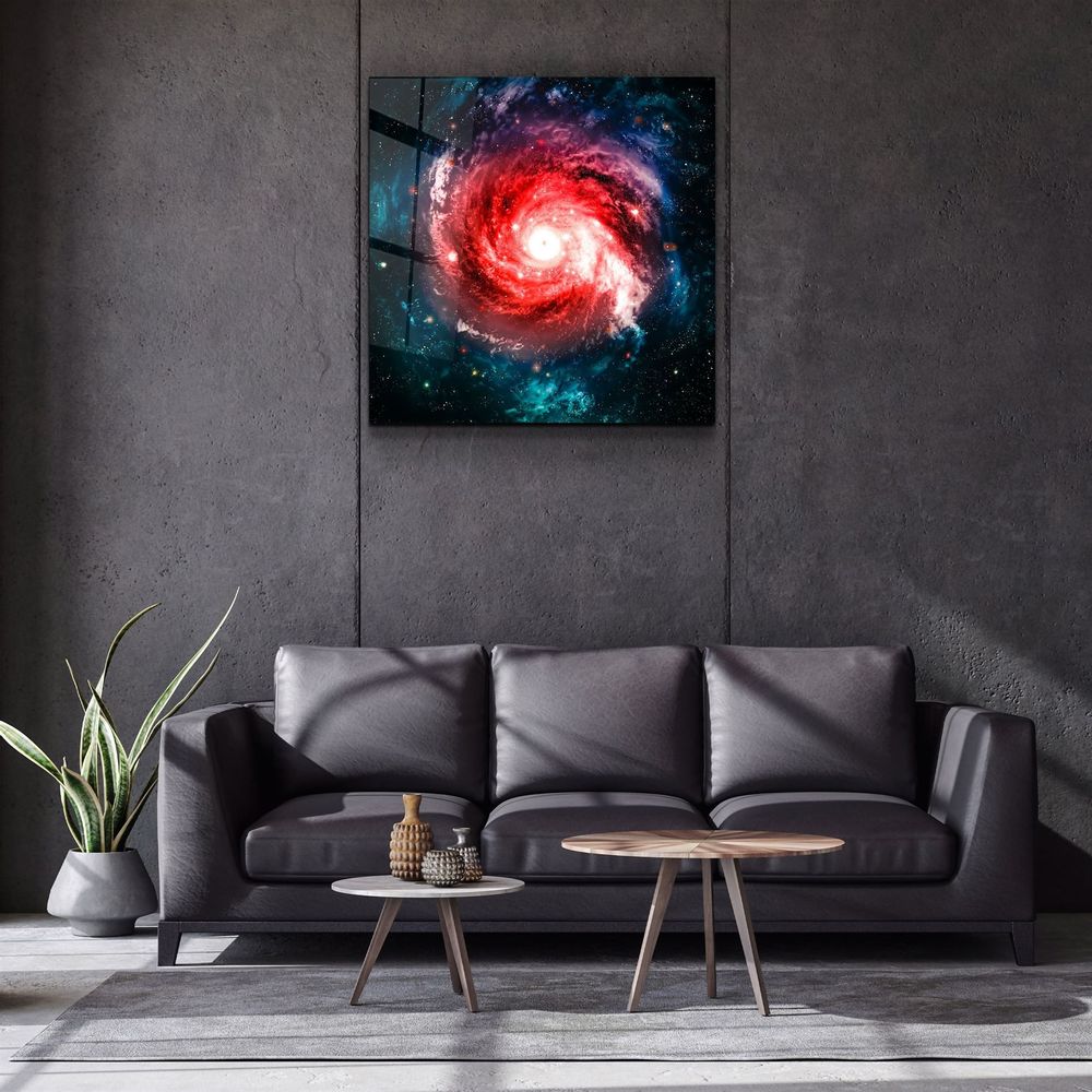 Autres décorations murales - ・"In the Space-2"・Glass Wall Art | Artdesigna Glass Printing Wall Arts. - ARTDESIGNA