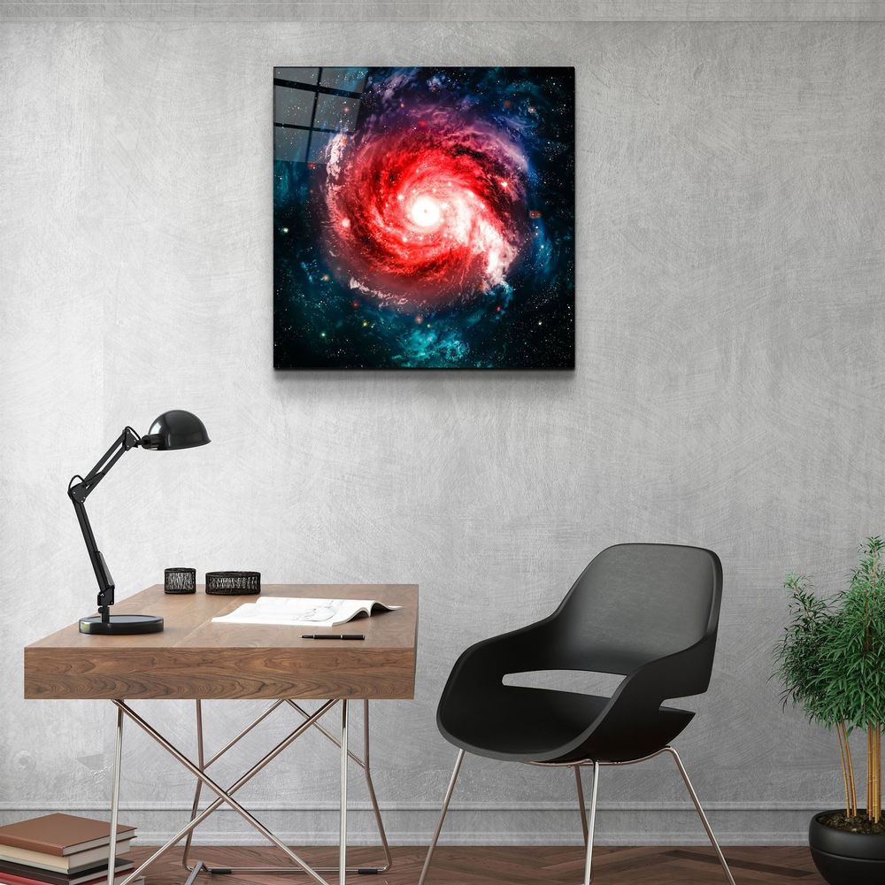 Autres décorations murales - ・"In the Space-2"・Glass Wall Art | Artdesigna Glass Printing Wall Arts. - ARTDESIGNA
