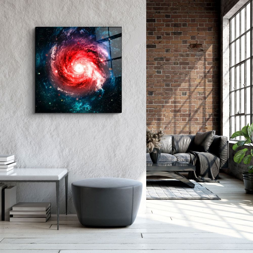 Autres décorations murales - ・"In the Space-2"・Glass Wall Art | Artdesigna Glass Printing Wall Arts. - ARTDESIGNA