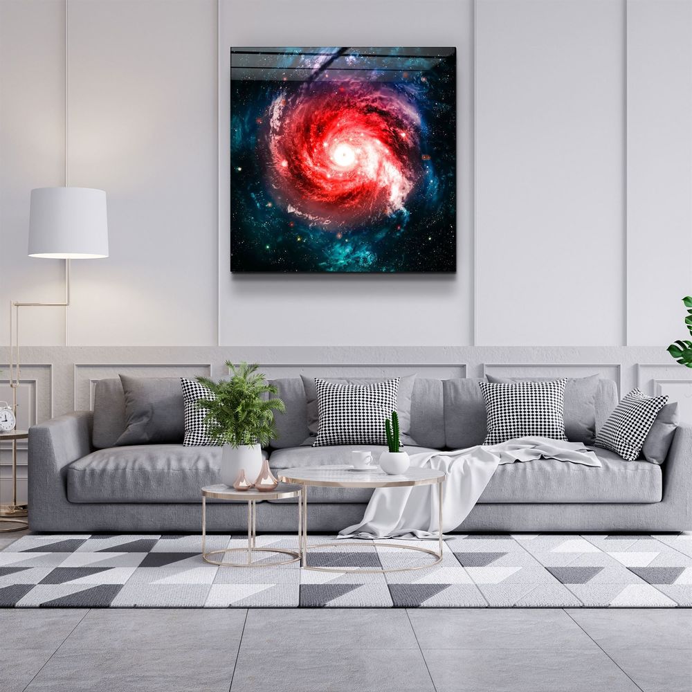 Autres décorations murales - ・"In the Space-2"・Glass Wall Art | Artdesigna Glass Printing Wall Arts. - ARTDESIGNA